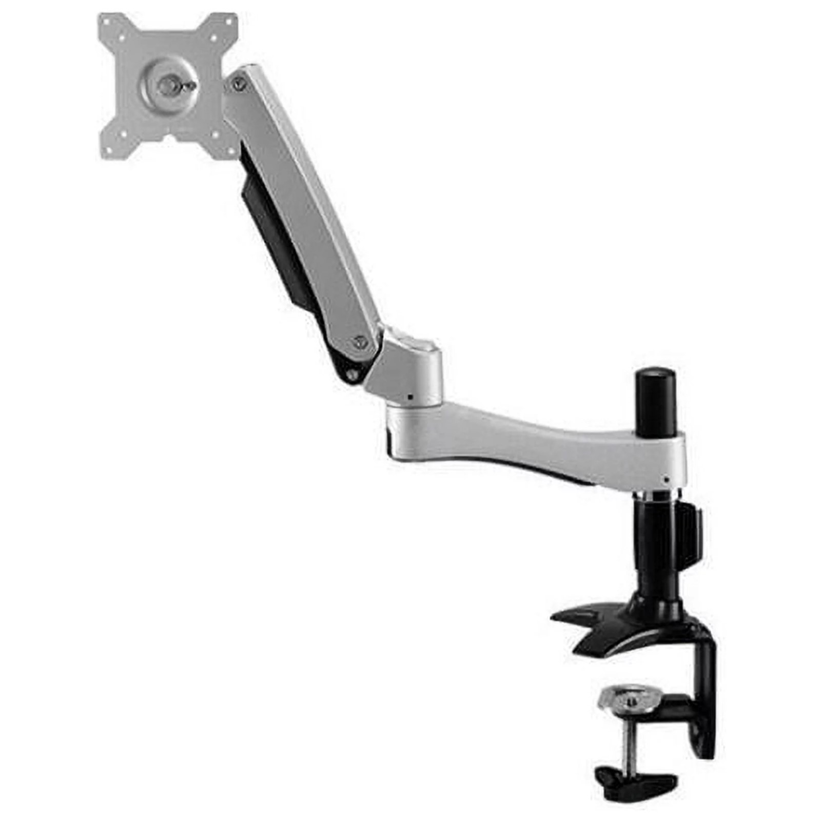 Amer Mounts Long Articulating Monitor Arm with Clamp Base for 15"-26" Displays
