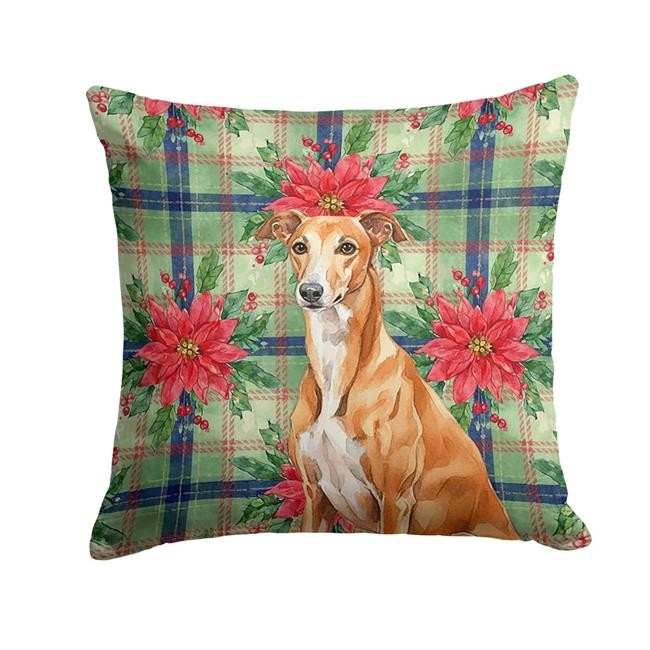 Carolines Treasures WDK8665PW1414 Unisex Adult Red Greyhound Christmas Poinse...