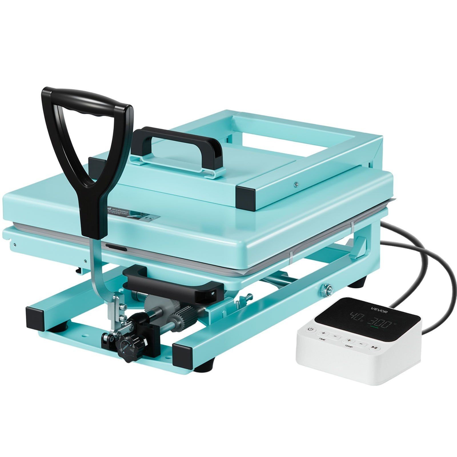 15x15in Multifunction Hybrid Heat Press, Rapid Cycling, Ergonomic Green