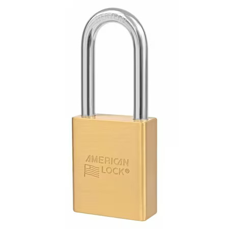 American Lock A3651d125kd Padlock, Keyed Different, Long Shackle, Rectangular
