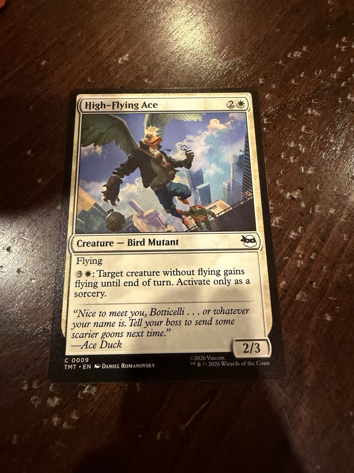 2026 MTG Teenage Mutant Ninja Turtles #C9 High-Flying Ace