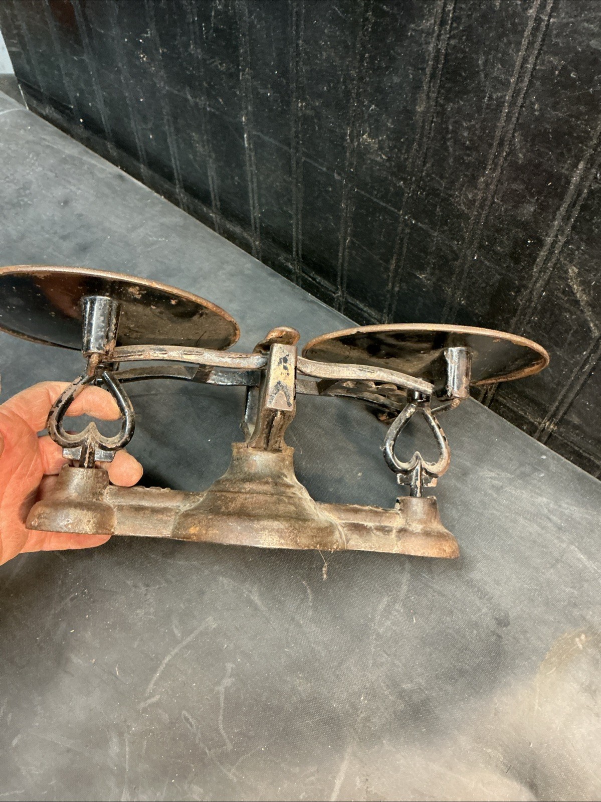 Vintage Cast Iron Balance Scale General Store Scale Free Shipping