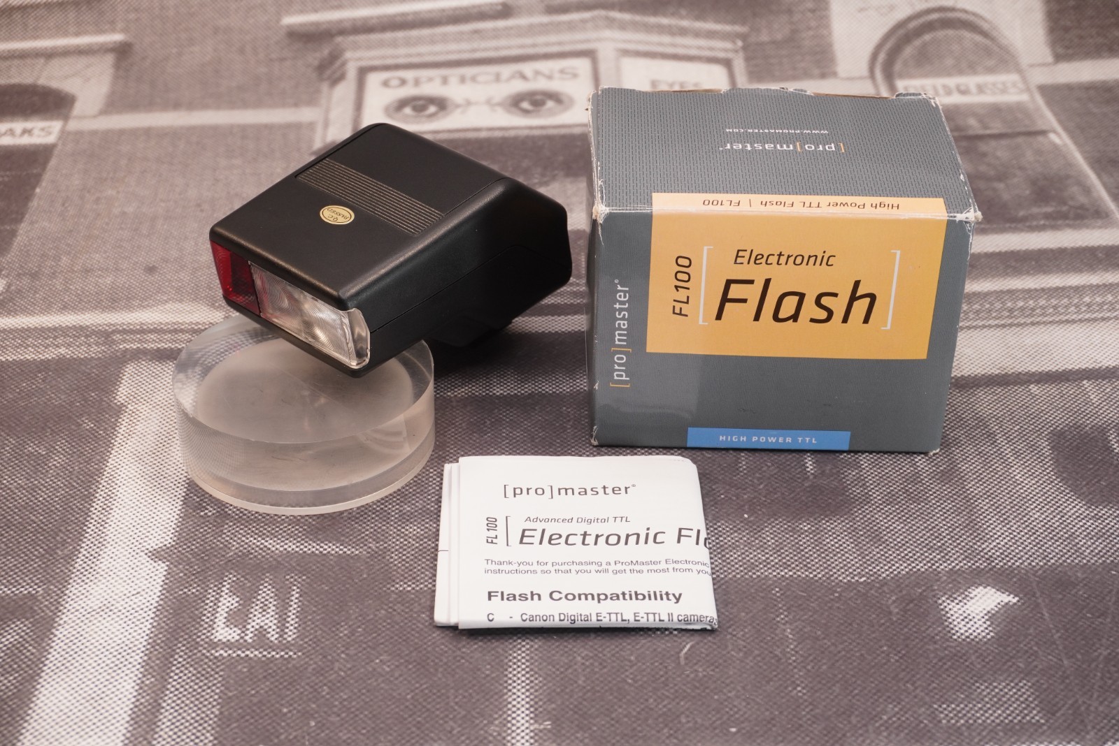 ProMaster FL100 flash for Sony (I series hotshoe mount)