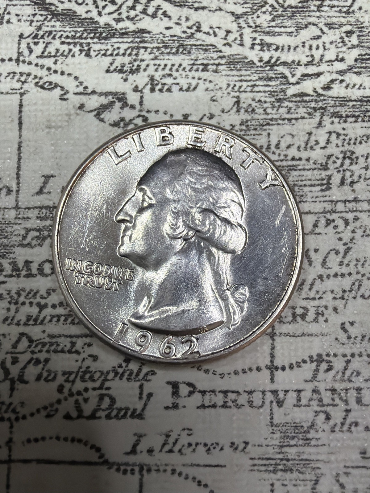 1962 Washington Quarter MS Beautiful coin - WQ08