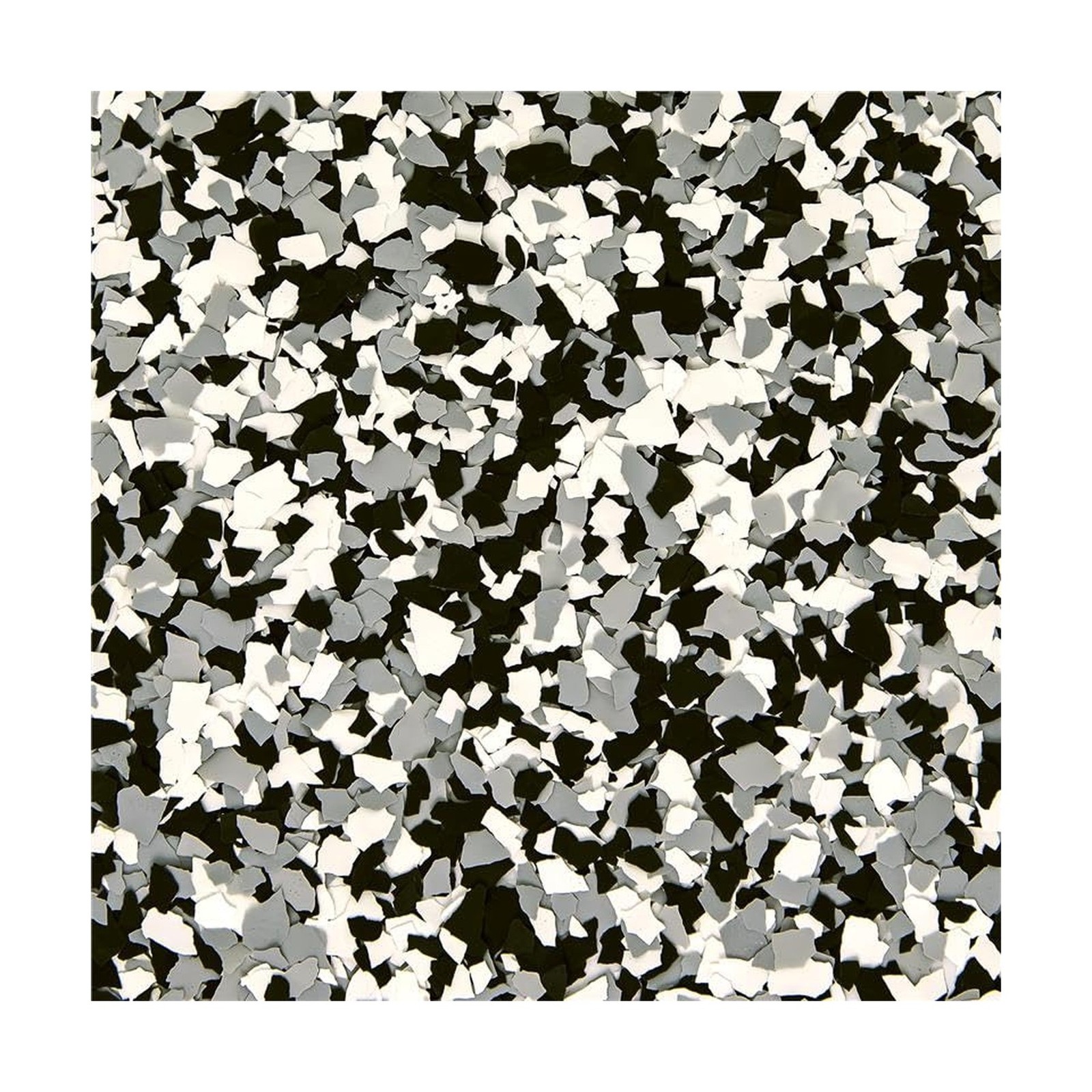 40 lb Box Decorative Chip Flakes for Epoxy Floor Coating (FB-411 Domino Blend...