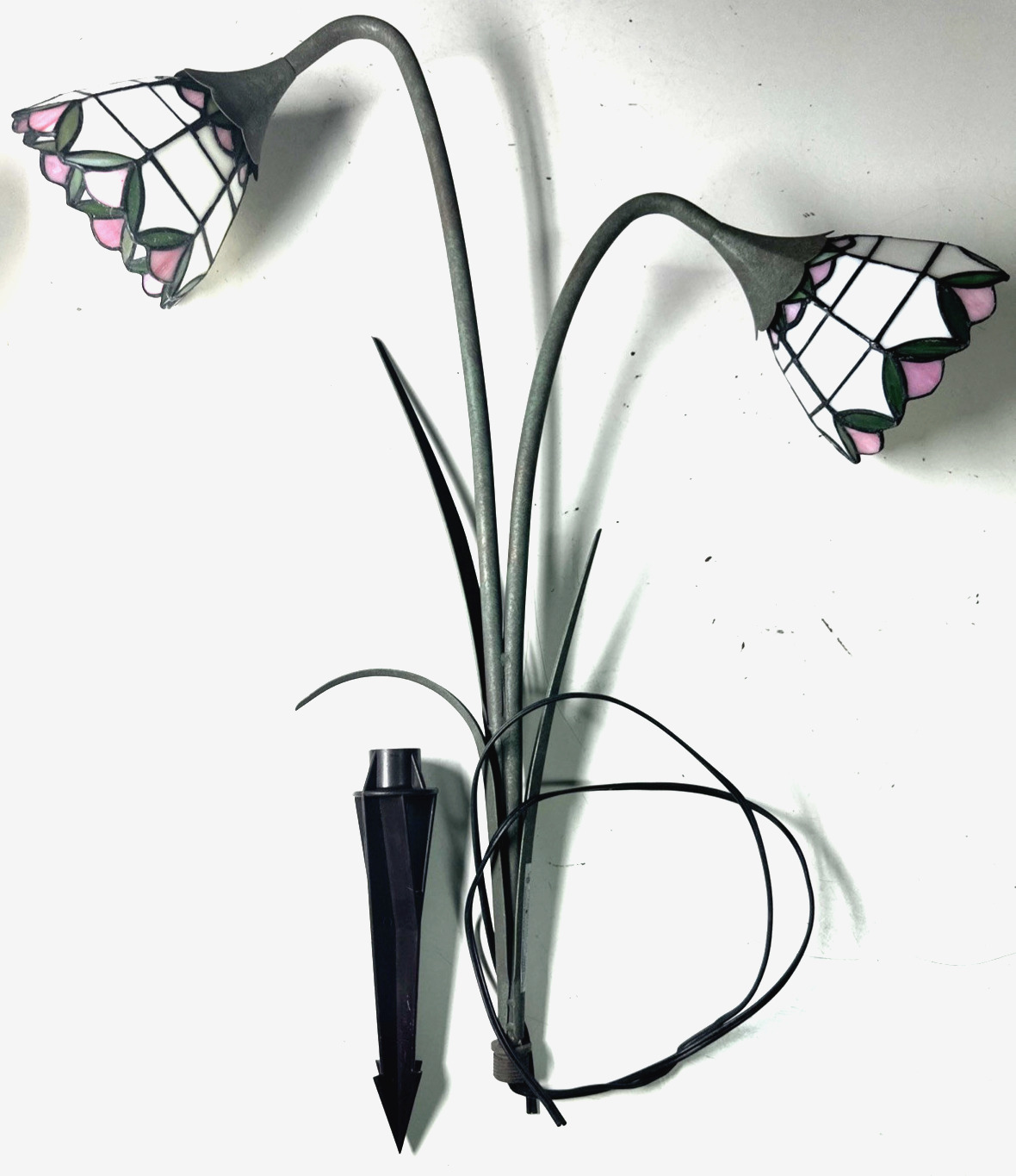 Tulips AL532V Rare Find Intermatic Malibu GLASS Light Expressions Outdoor NOS