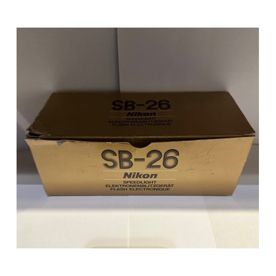 NEW Nikon Speedlight SB-26 Shoe Mount Flash