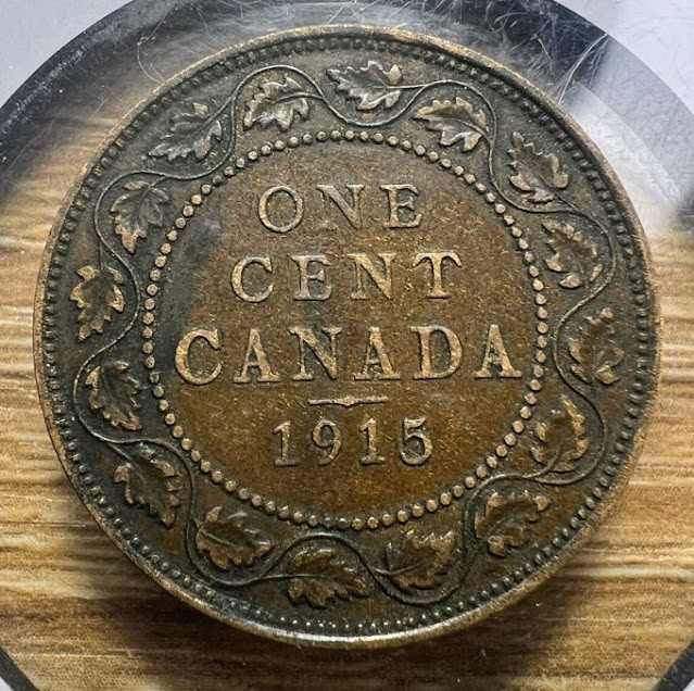 1915 Canada Large Cent - Actual Coin Shown - Free Shipping & Tracking INV#245