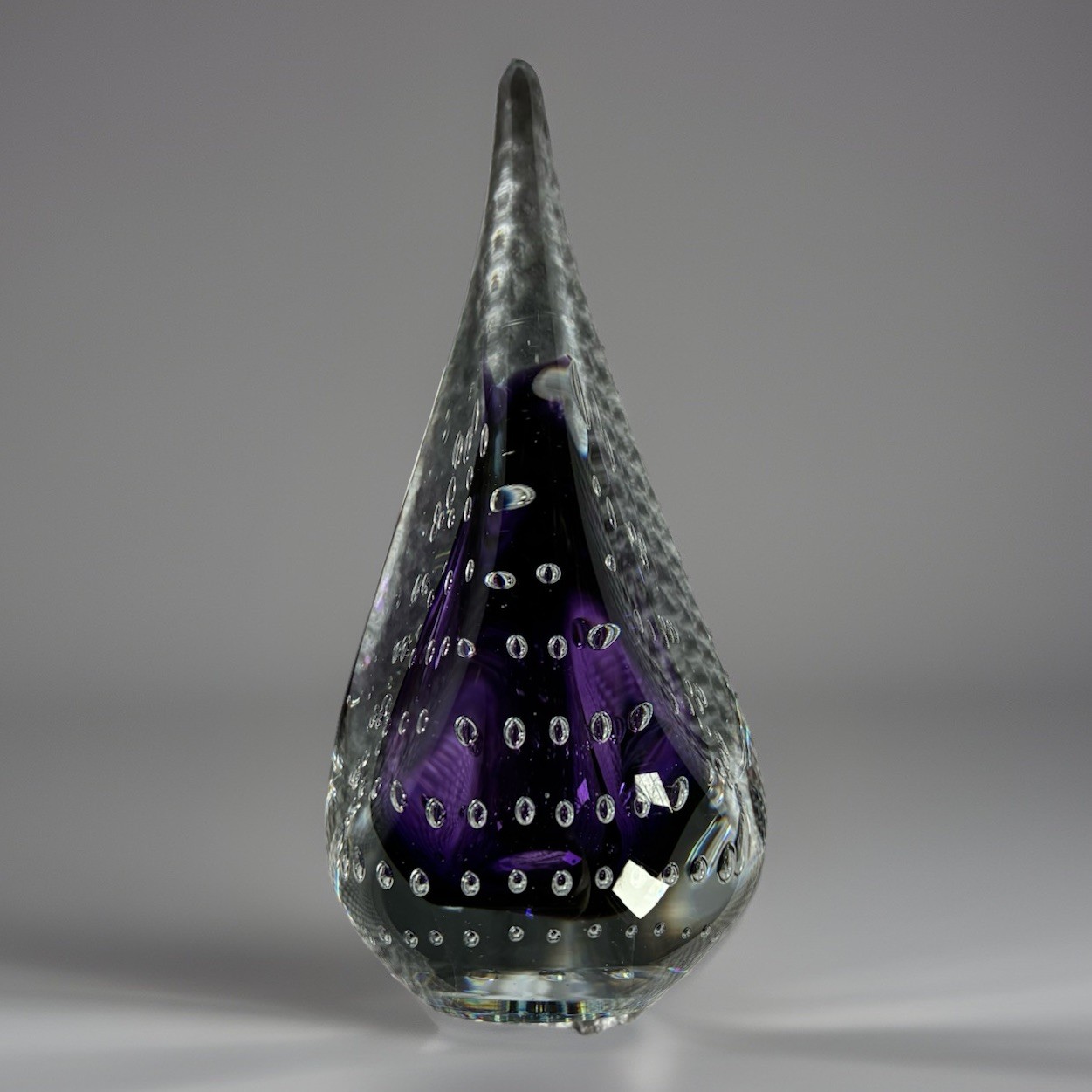 Art Glass Paperweight Signed