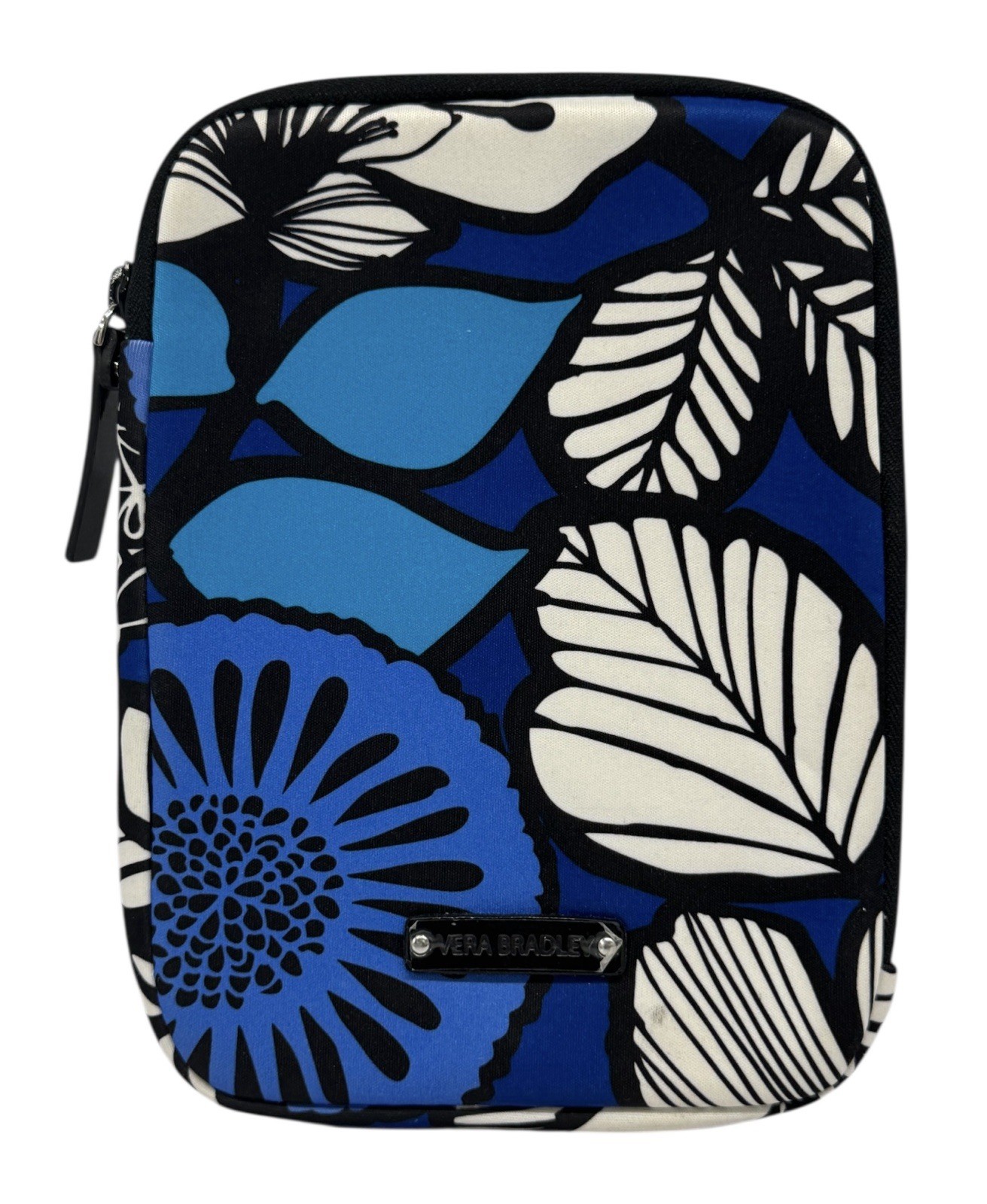 Vera Bradley Blue Bayou Signature Top Loading iPad Mini Tablet Neoprene Case New