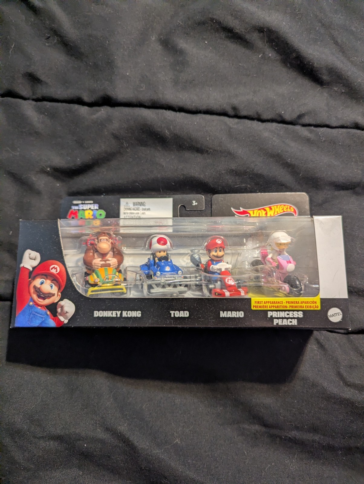 Hot Wheels The Super Mario Bros. Movie Jungle Kingdom Raceway Playset 4 Pack