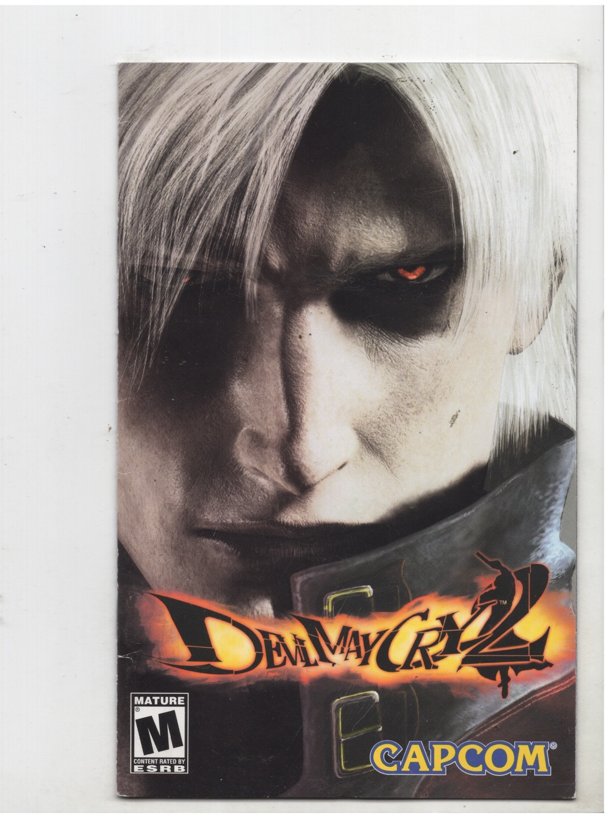 Devil May Cry 2 PS2 Manual Only Authentic Original