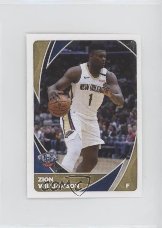 2020-21 Panini Sticker & Card Collection Stickers Zion Williamson #412 01i4