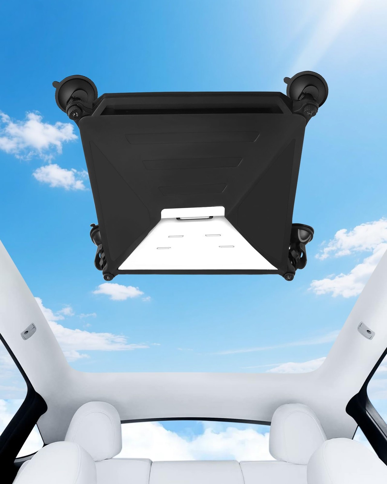 Starlink Mini Suction Cup Mount—Silicone Protective Case for Starlink Mini Ac...