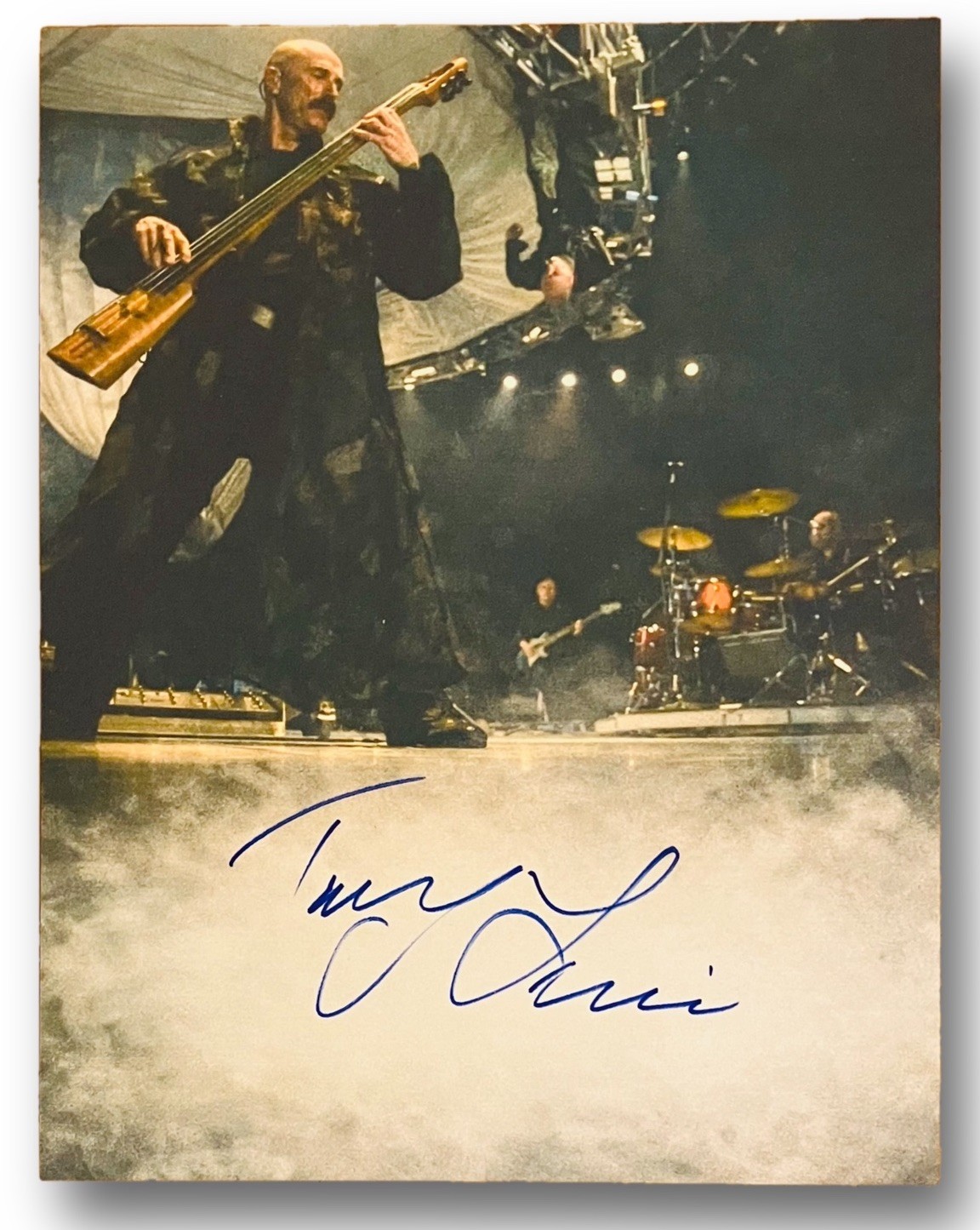 Tony Levin Signed 1/1 Custom Concert Art Print 8.5x11 Autographed King Crimson