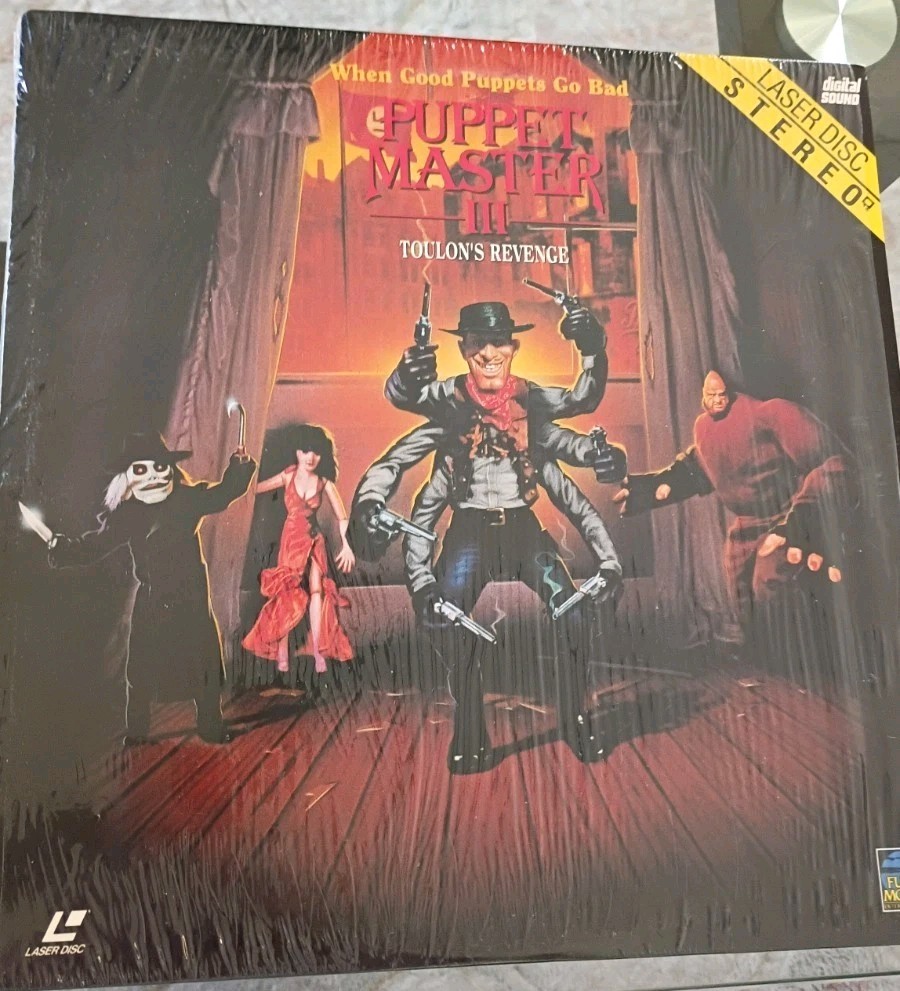 Puppet Master iII LaserDisc 