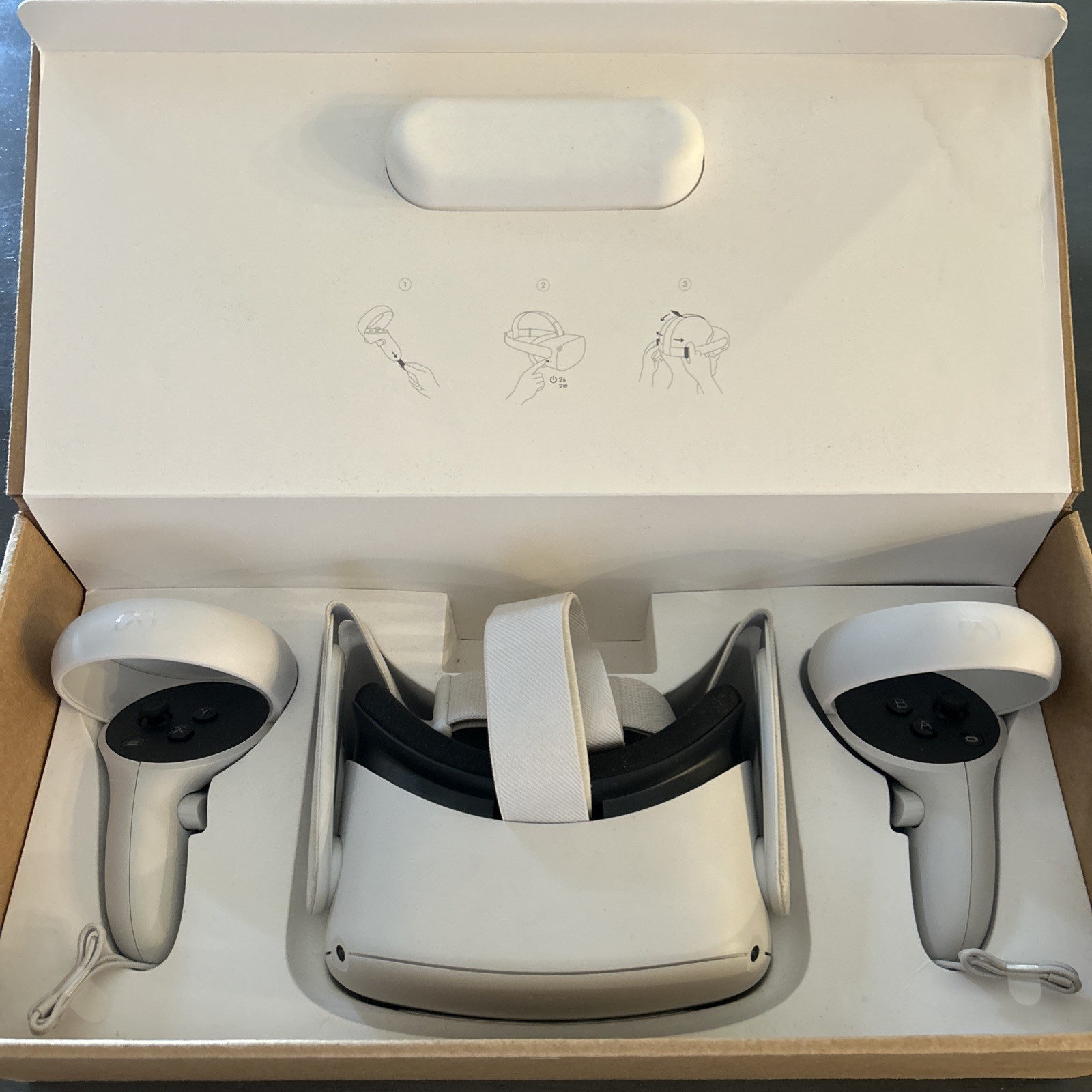 Meta Quest 2 Resident Evil 4 Bundle with Beat Saber 128GB VR Headset Sealed