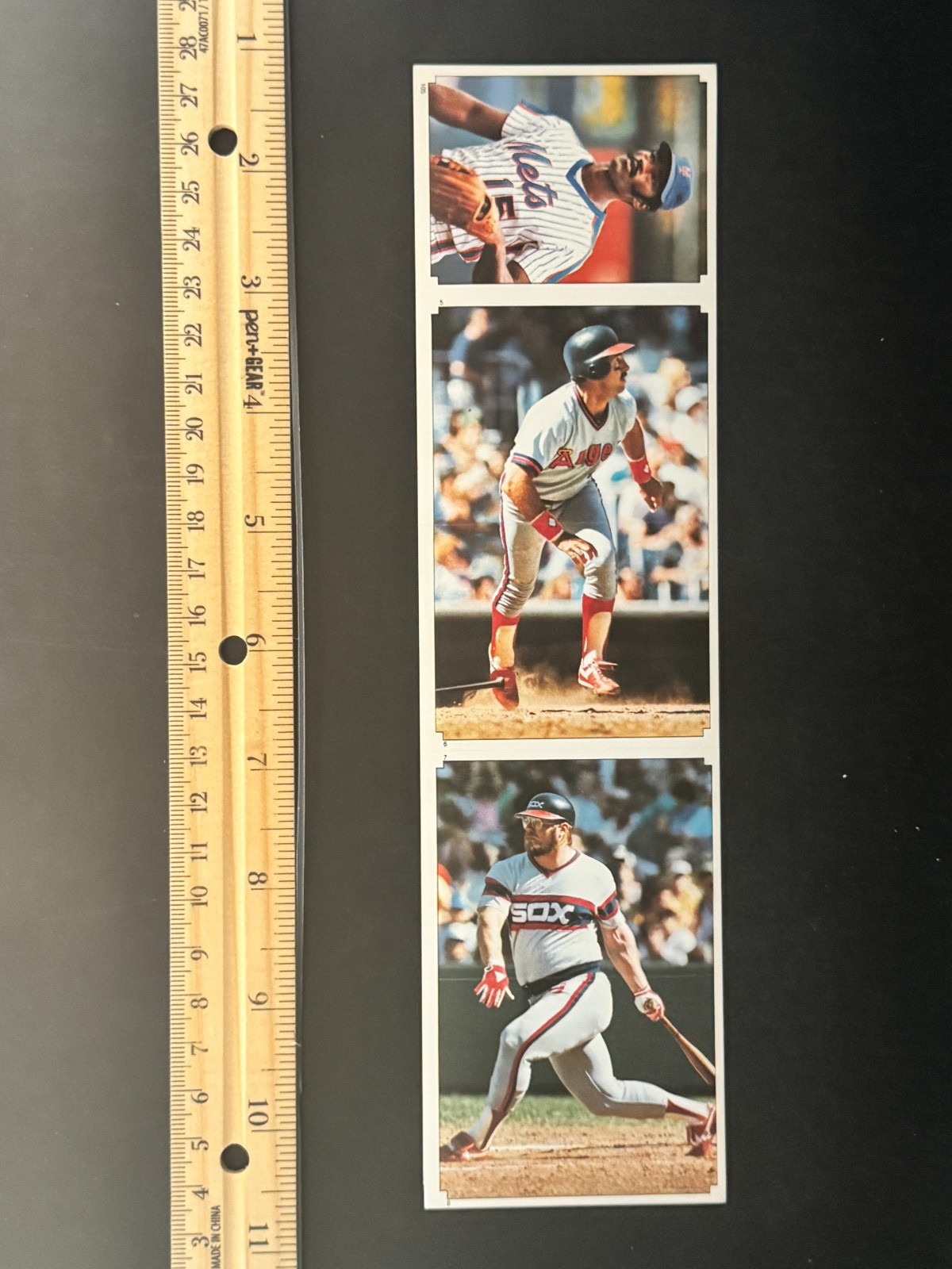 1984 Topps Sticker Complete Panel, Fred Lynn, Luzinski, #5