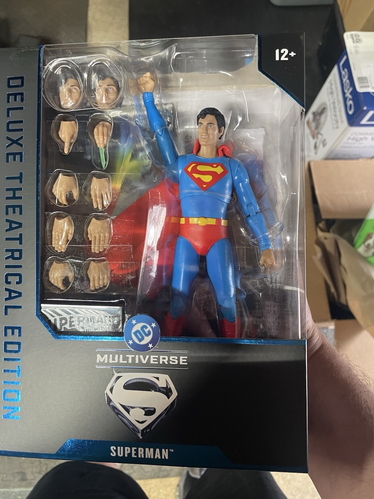 MCFARLANE DC MULTIVERSE 1978 SUPERMAN FIGURE MIB NEW CHRIS REEVES AS SUPERMAN