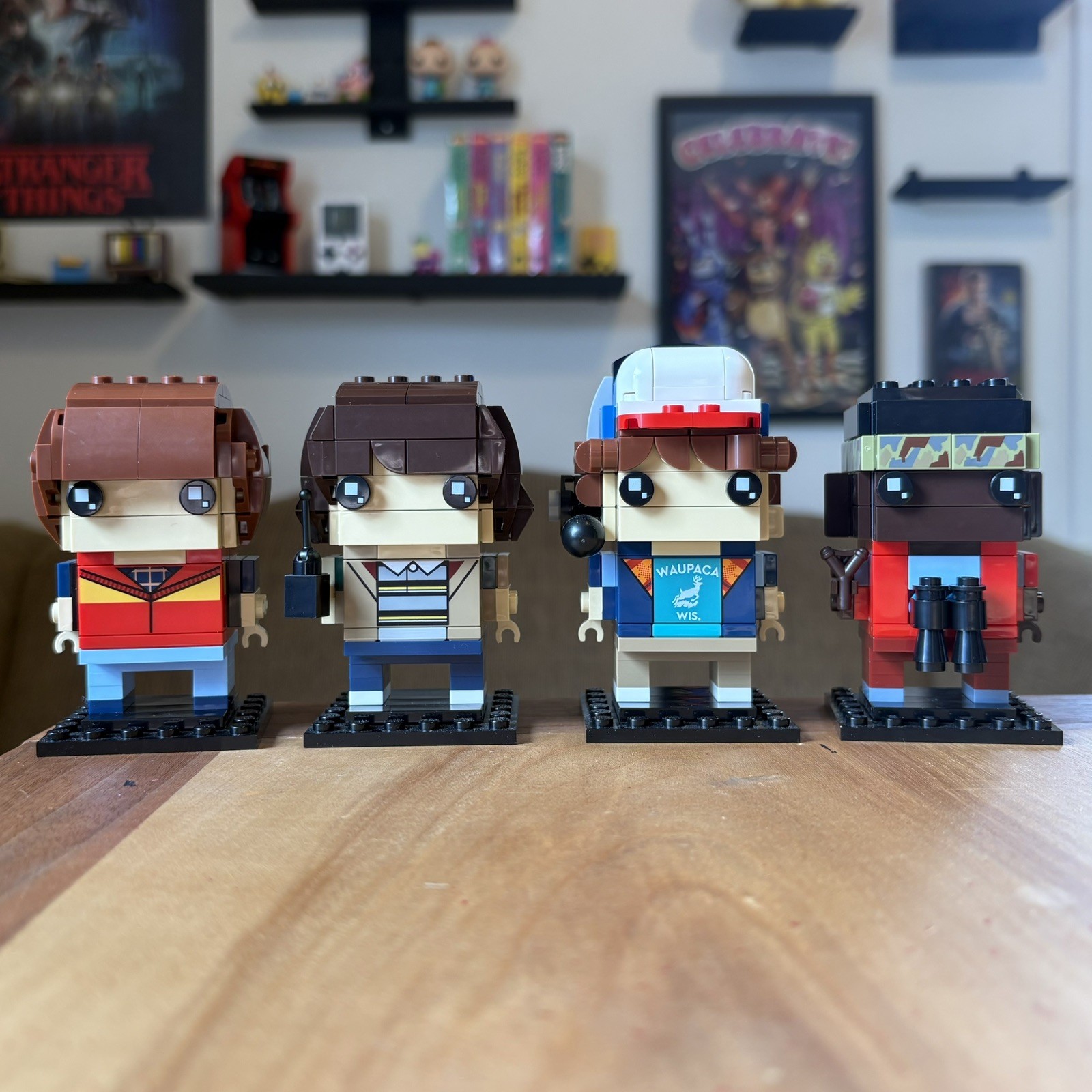 Stranger Things Lego BrickHeadz Mike Dustin Lucas Will