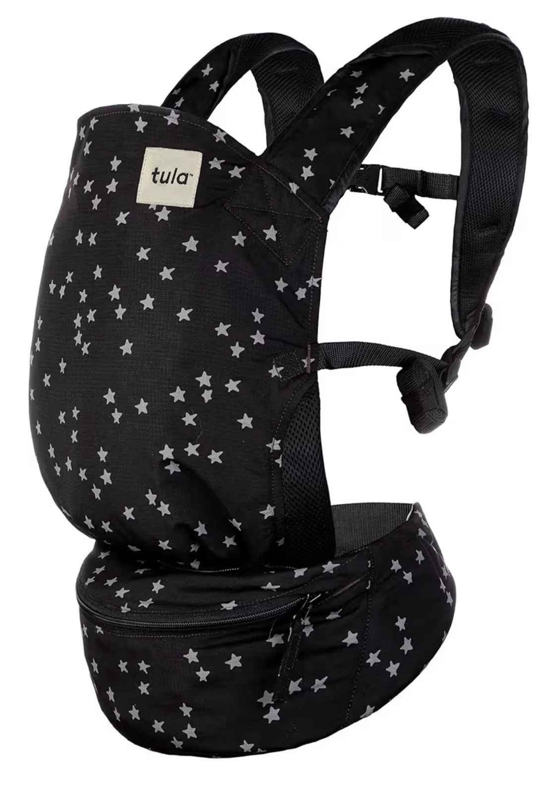 Tula Lite Carrier Discover Stars 12-30 lbs Compact Travel Backpack Hip Pouch