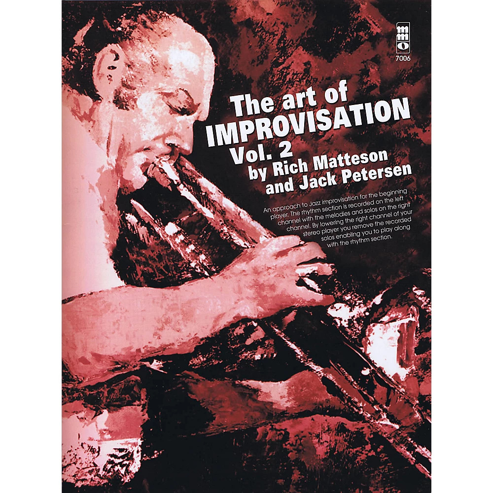 Music Minus One The Art of Improvisation: Vol. 2 Softcover w/CD by Rich Matteson