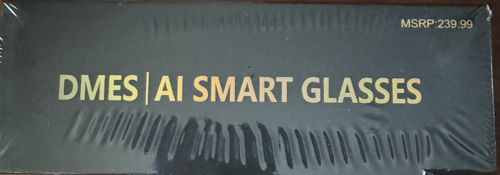 DMES AI Smart Glasses Brand New In Box Black Sealed In Box 