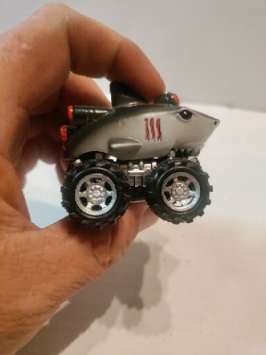 Shark Animal Pull Back Car Kids Plastic Apx Warm Fuzzy Toys monster toy