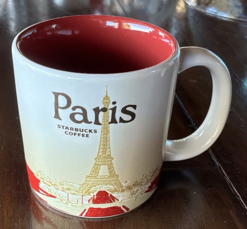 Starbucks Mini City Mug Lot Paris Amsterdam Netherlands 3oz Demitasse