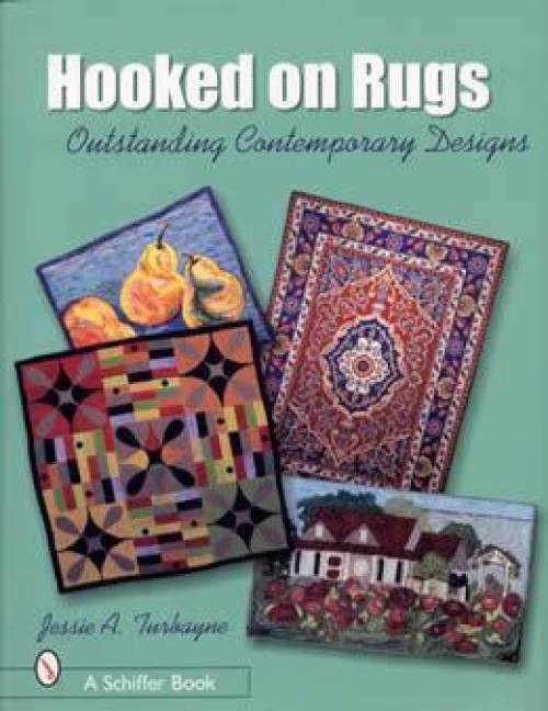 Hooked on Rugs Book Contemporary Hooking Art Textile