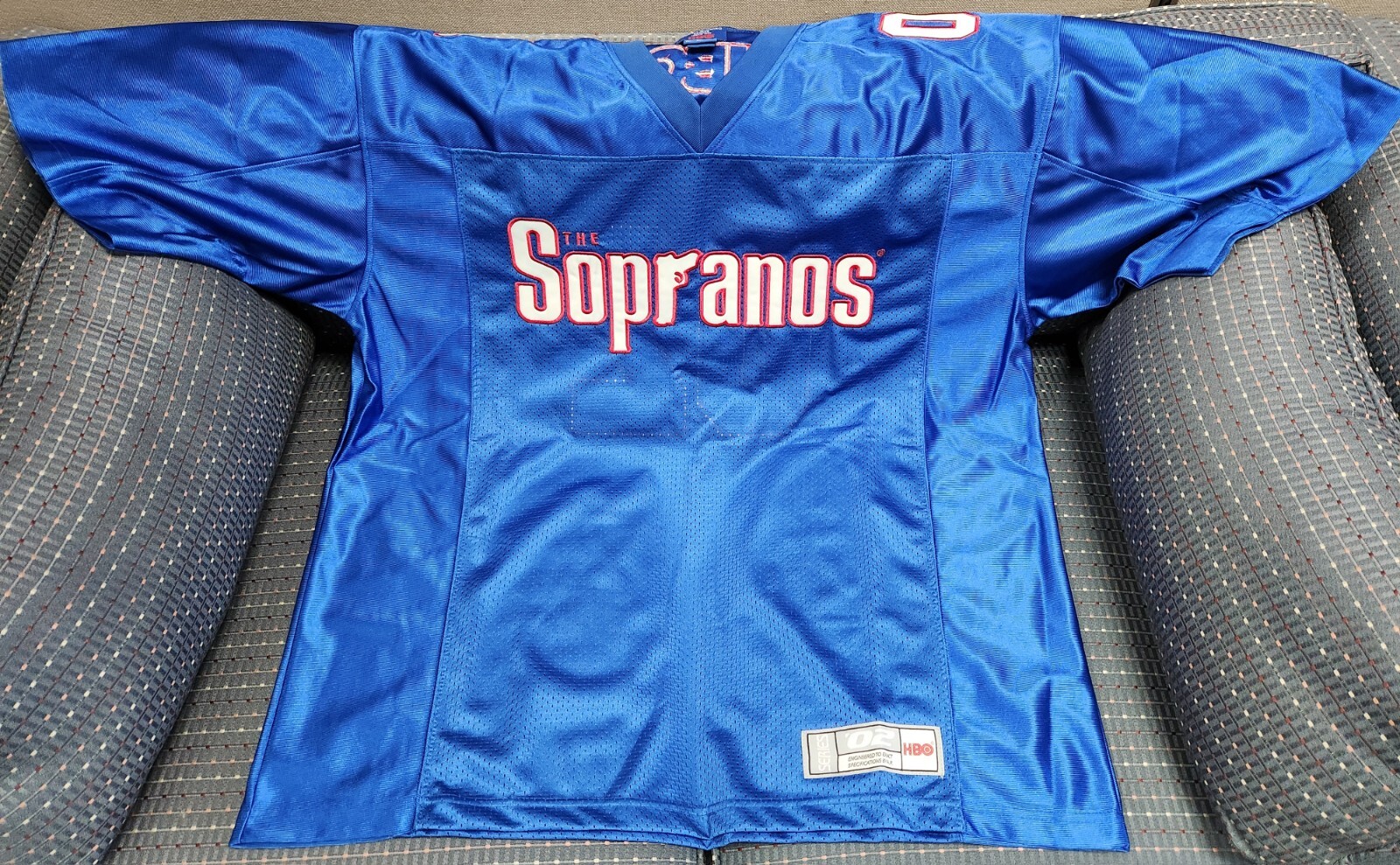 2002 'The Sopranos' HBO NY Giants Style Promo Jersey (XL) - New in Bag!
