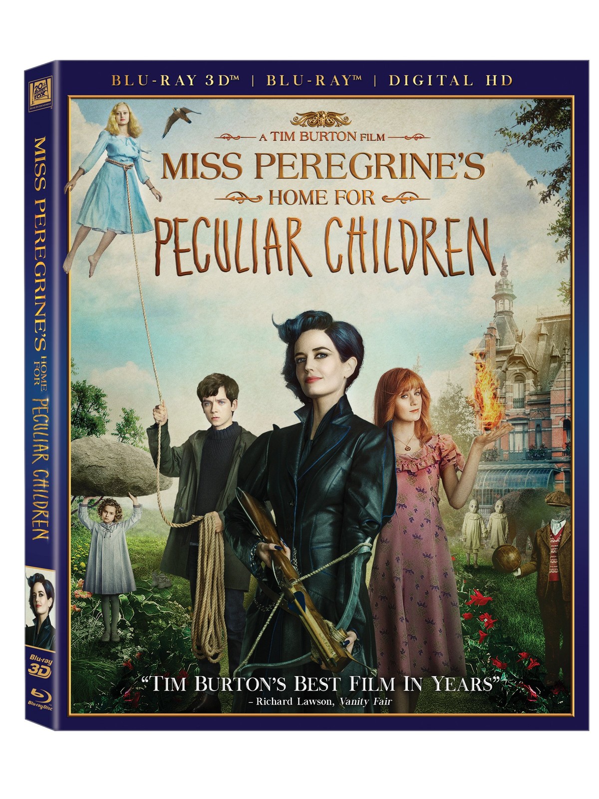Miss Peregrine's Home for Peculiar Children (3D Blu-ray + Blu-ray + Digital ...