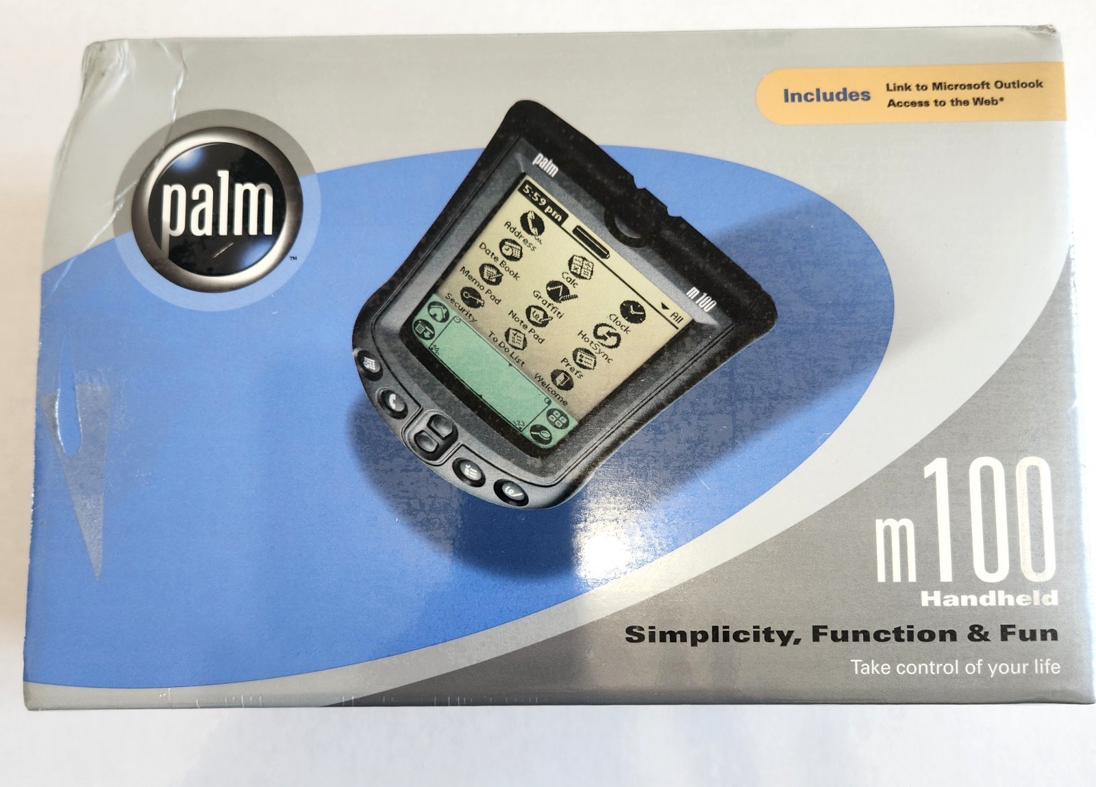 NEW/SEALED! / Palm m100 Handheld PDA (Vintage)