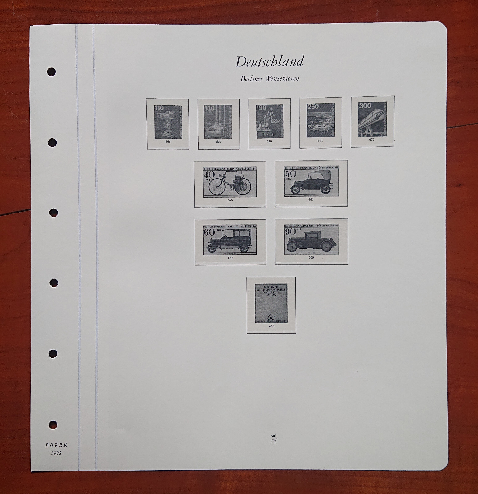 Form Germany Berlin West Sectors Borek 1982 S 50 Technology Vintage Car