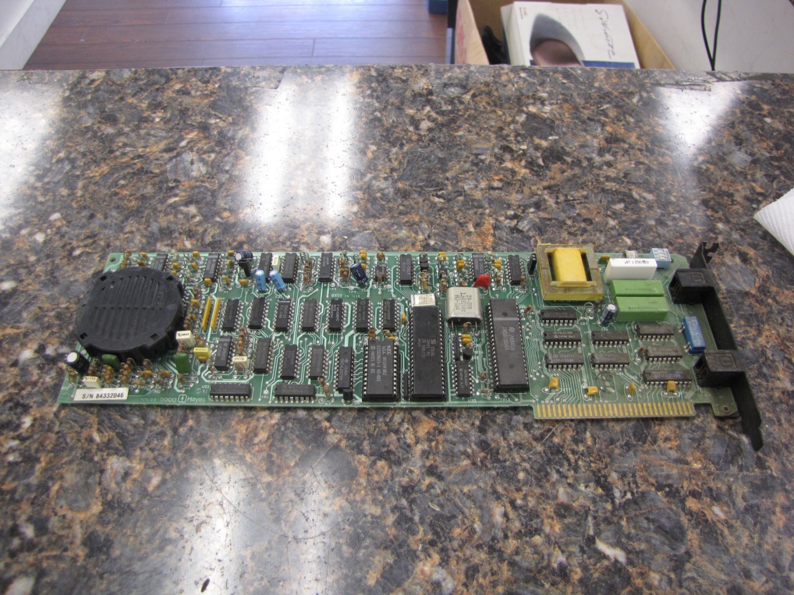 Vintage Hayes 09 00013 Microcomputer Modem Card for IBM - JD7