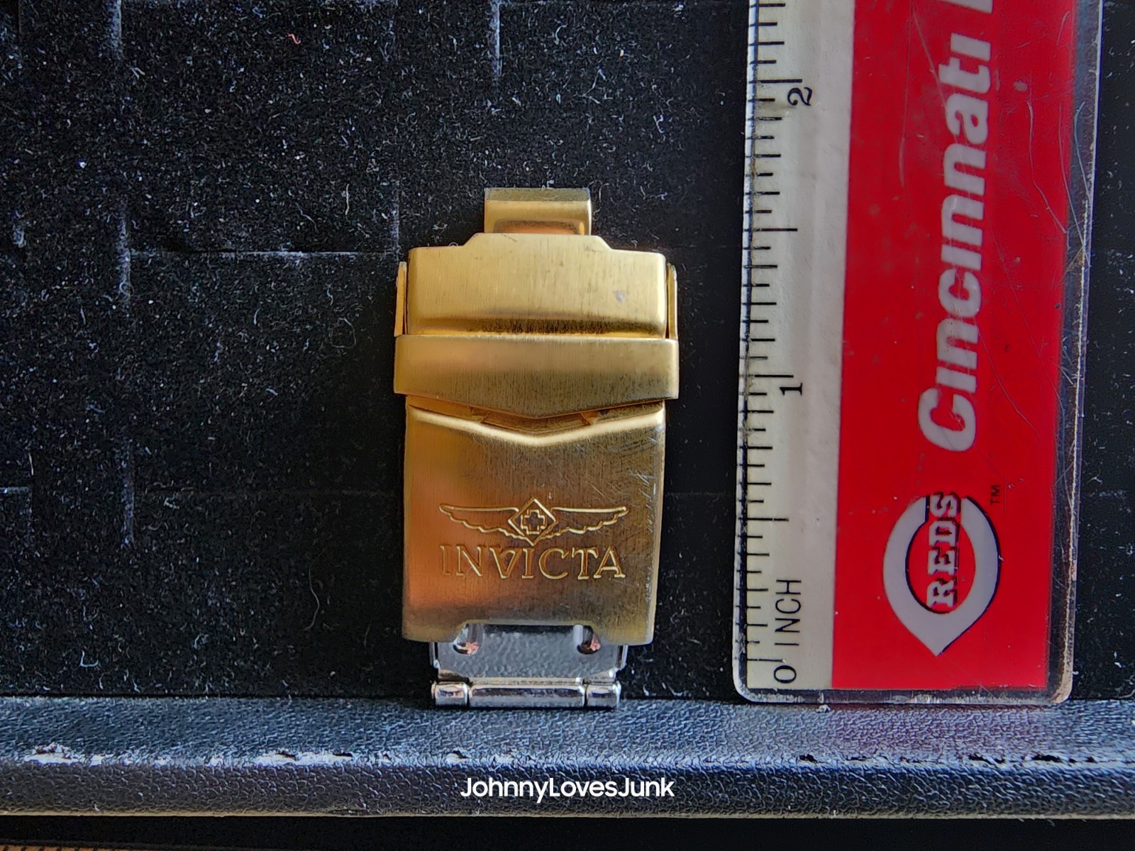 OEM Invicta Pro Diver Watch Band Clasp Gold Tone 22mm 