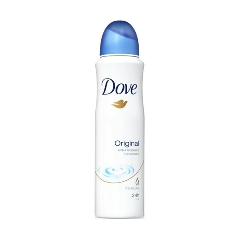6x Dove Spray Deodorant Original New Sealed Fresh Lot Anti-Perspirant 150ml