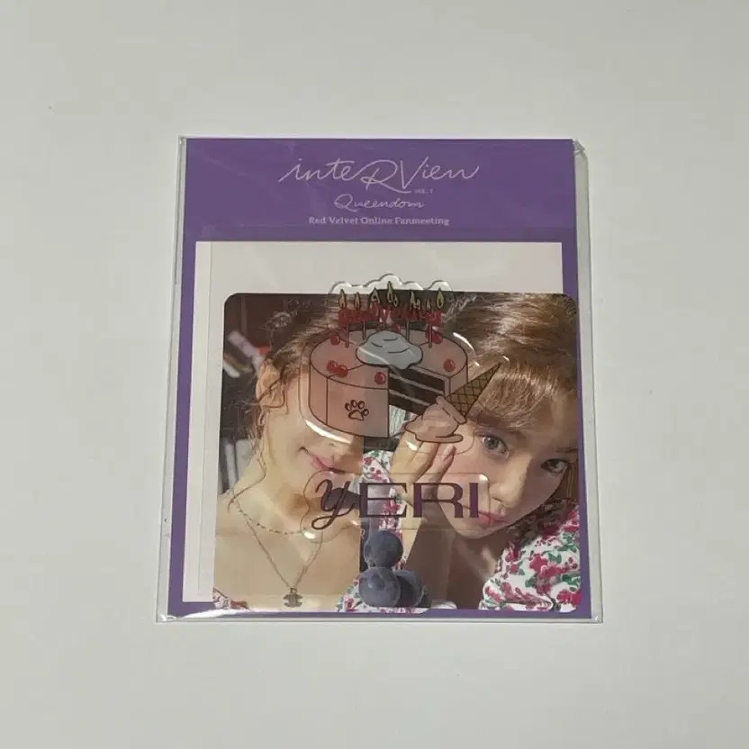 Red Velvet 7th Anniversary Fan Meeting Epoxy Sticker Set Unopened