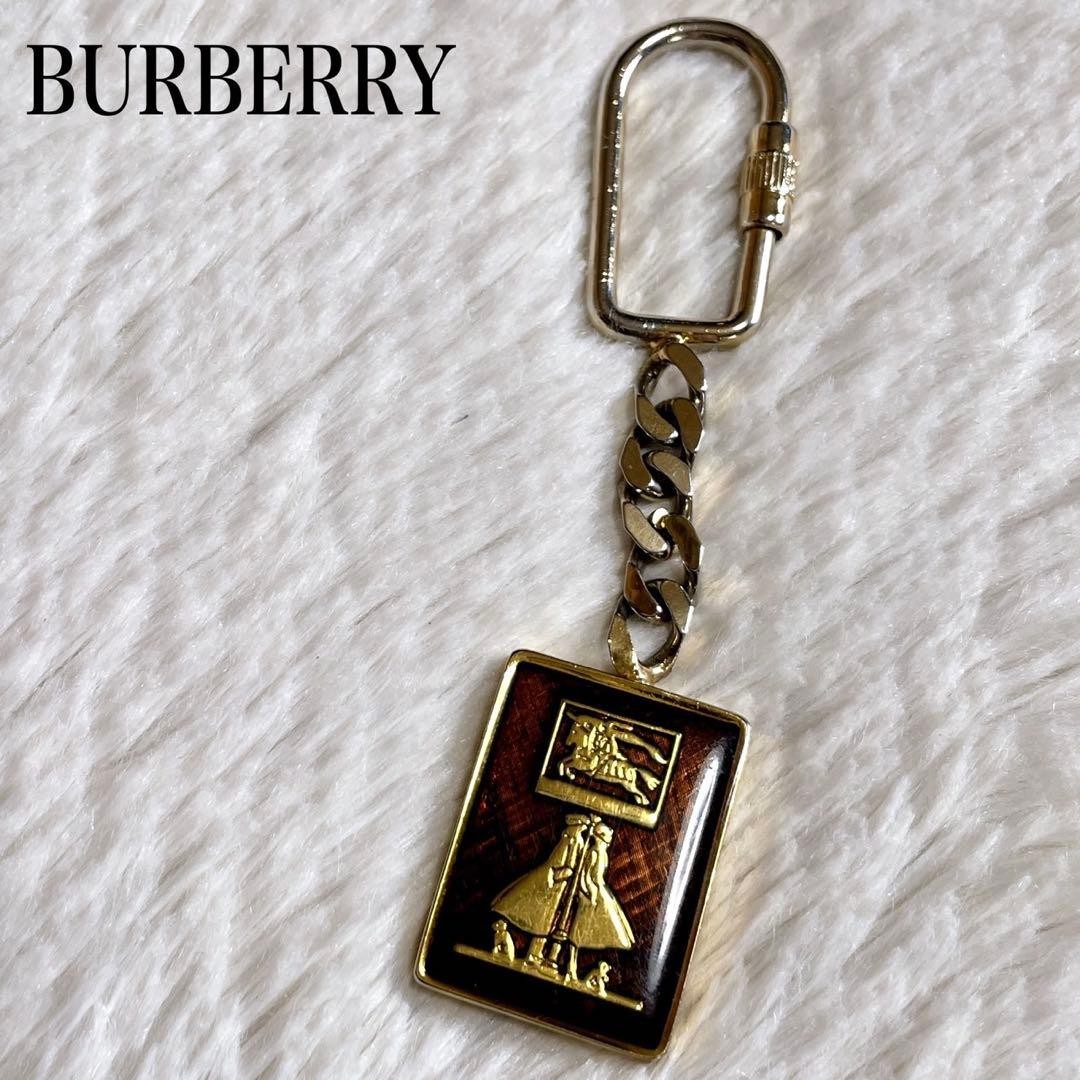 Rare 70s BURBERRY Shelter Key Holder Key Ring
