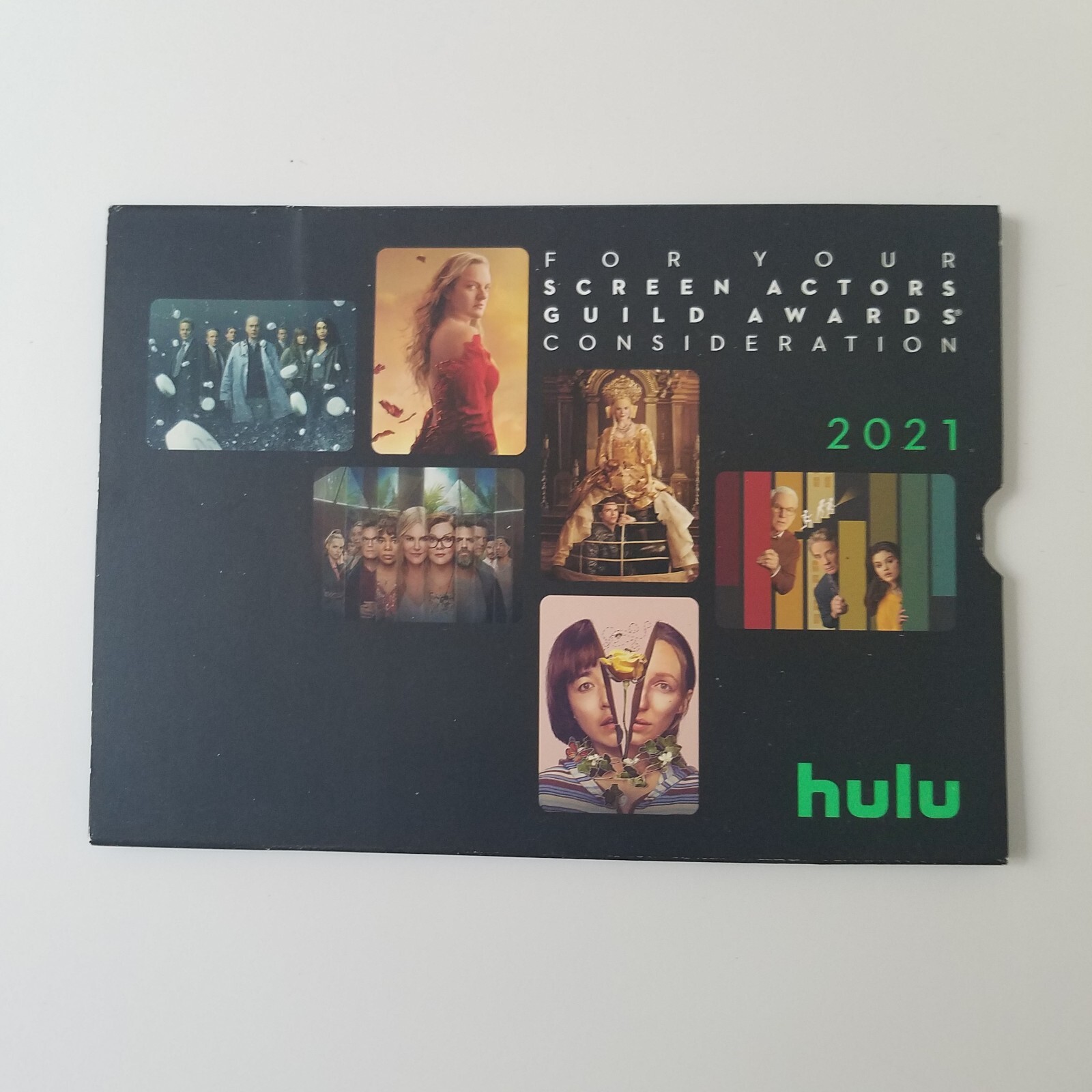 Hulu TV for your consideration screen actors guild awards book 2021 tub15 