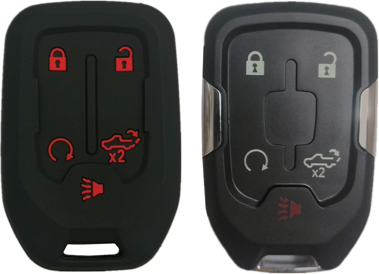 KAWIHEN Keyless Entry Remote Key Fob Shell Cover Compatible with Chevrolet... 