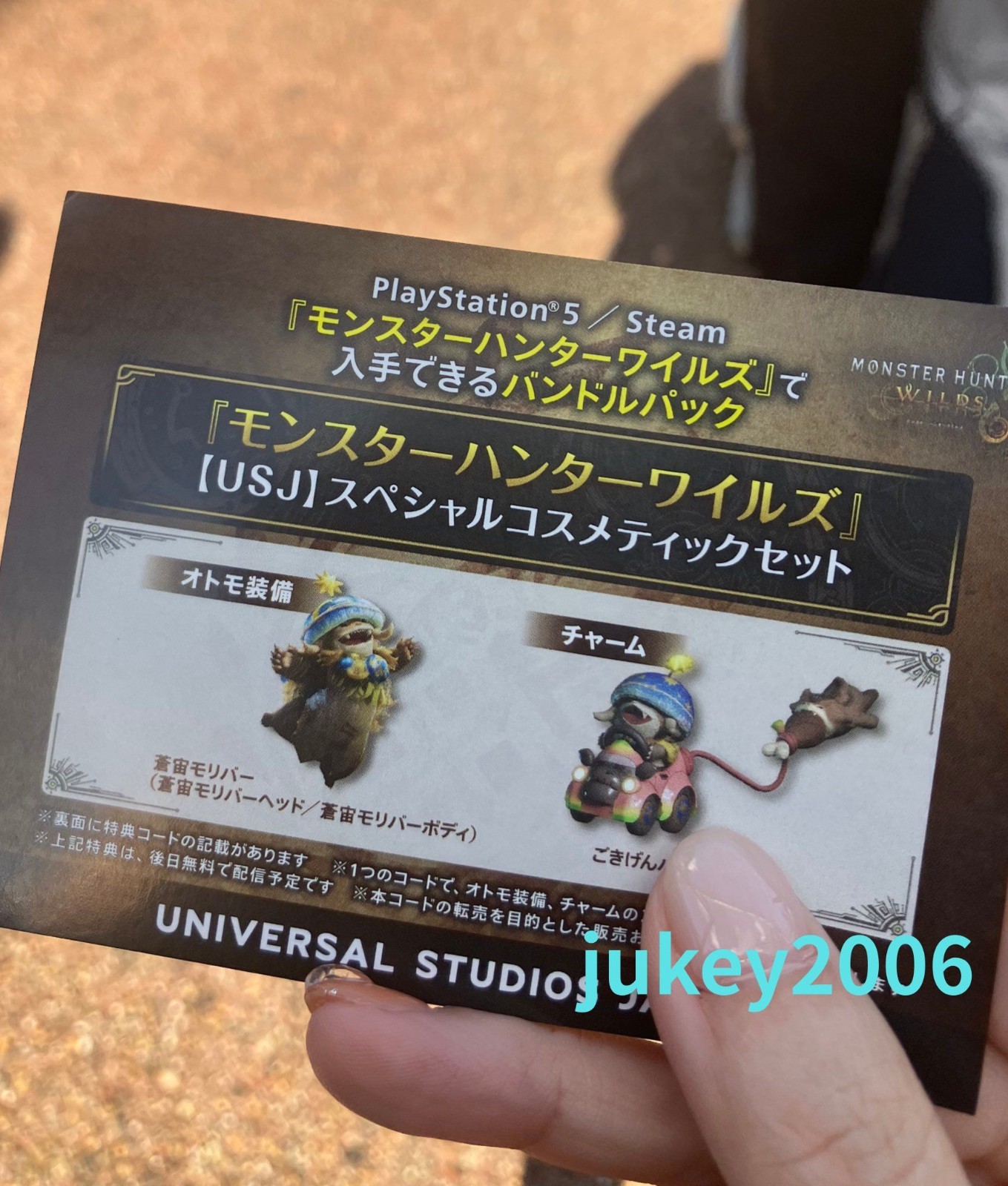 Monster Hunter Wilds 🐉 JP‑Exclusive USJ Cosmetic Set 🎁 PS5 / Steam Digital Cod