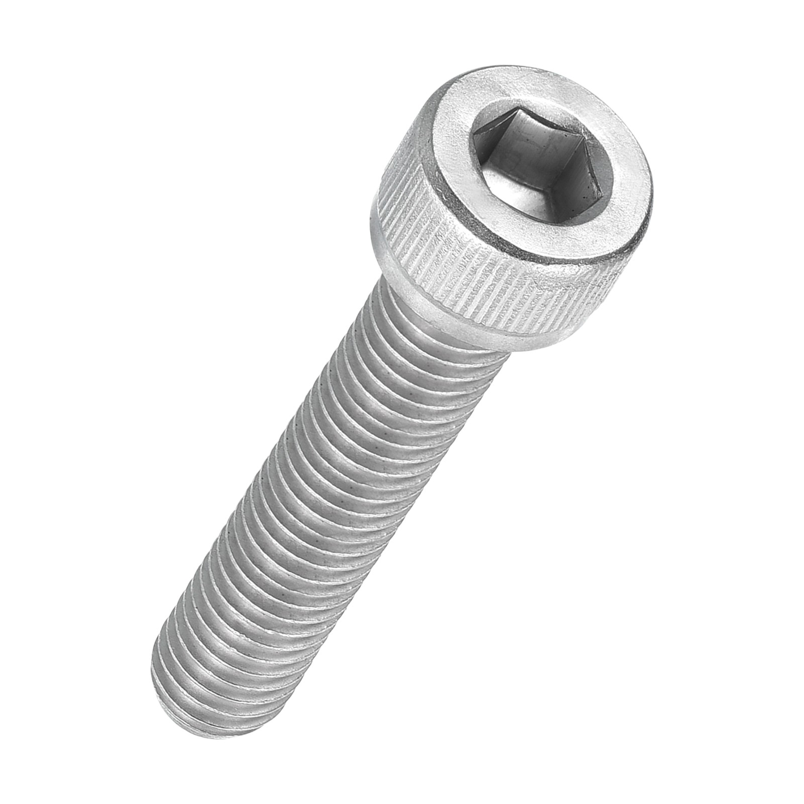 10pcs Socket Head Cap Screws - [M8-1.25 x 40mm] 304 Stainless Steel, Silver