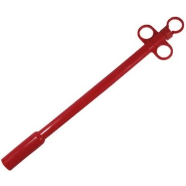 Agripro Plastic Balling Gun Large Red Agricultural Tool