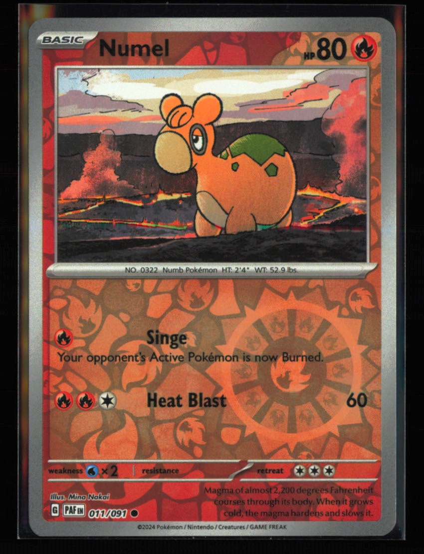 SV: Paldean Fates #011/091 Numel