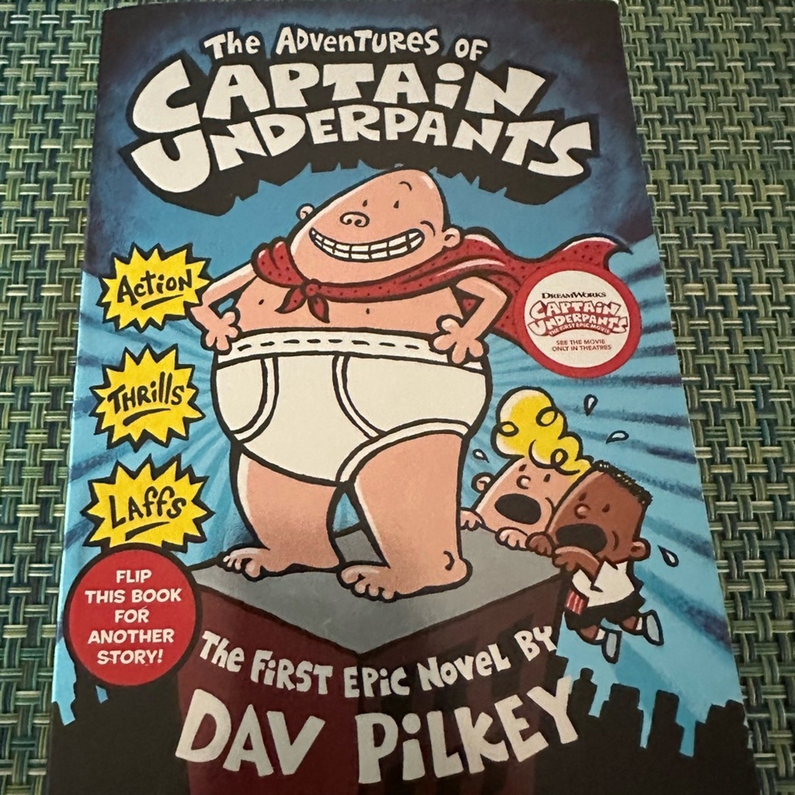 The Adventures of Captain Underpants Book NWT