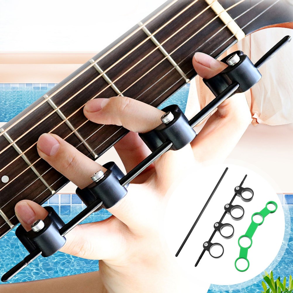  2 Pcs Musical Instrument Accessories Finger Strengthener Guitar Stretcher for