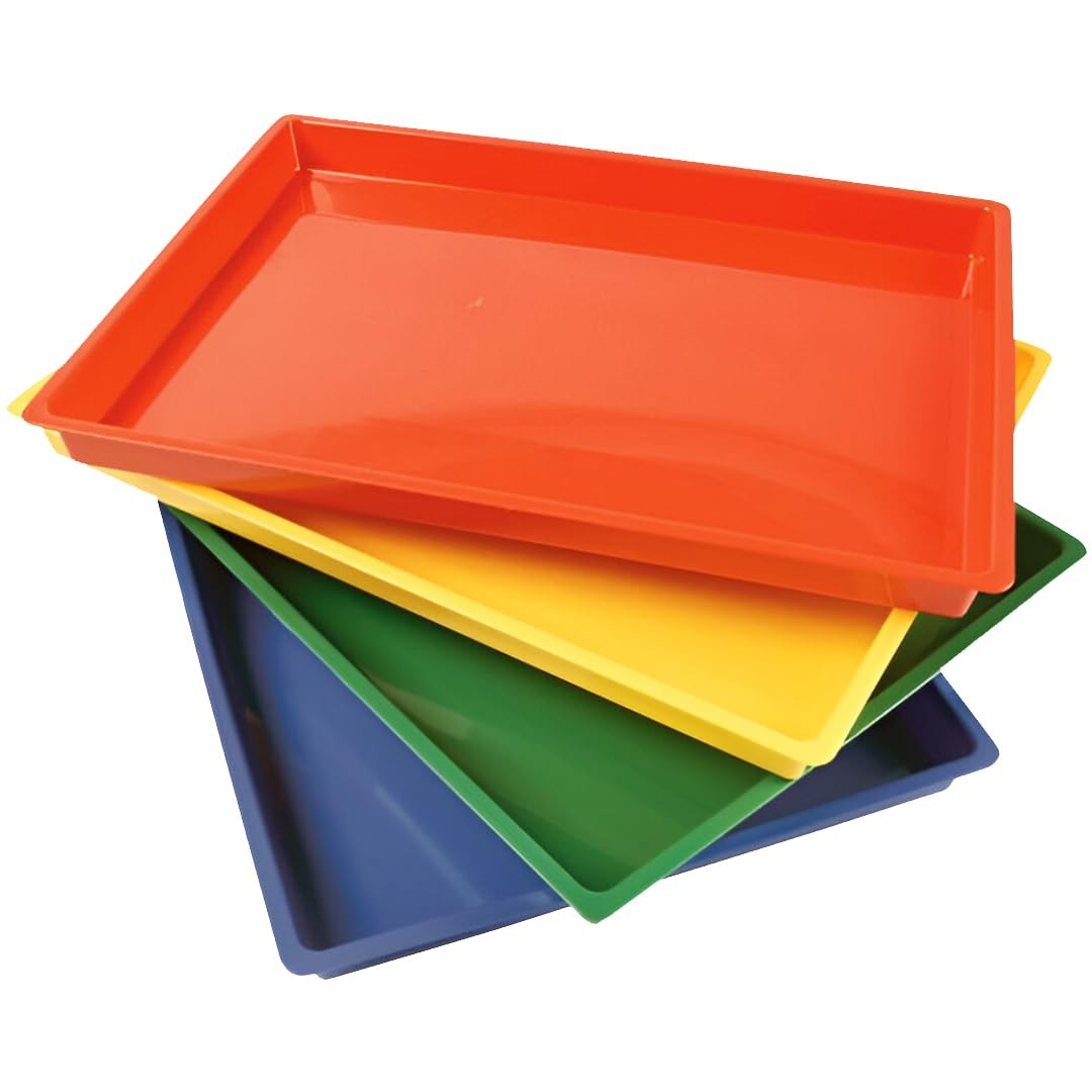 Messy Trays for Paint, Water and Sand Toys, Classroom Supplies, Toys for Crea...