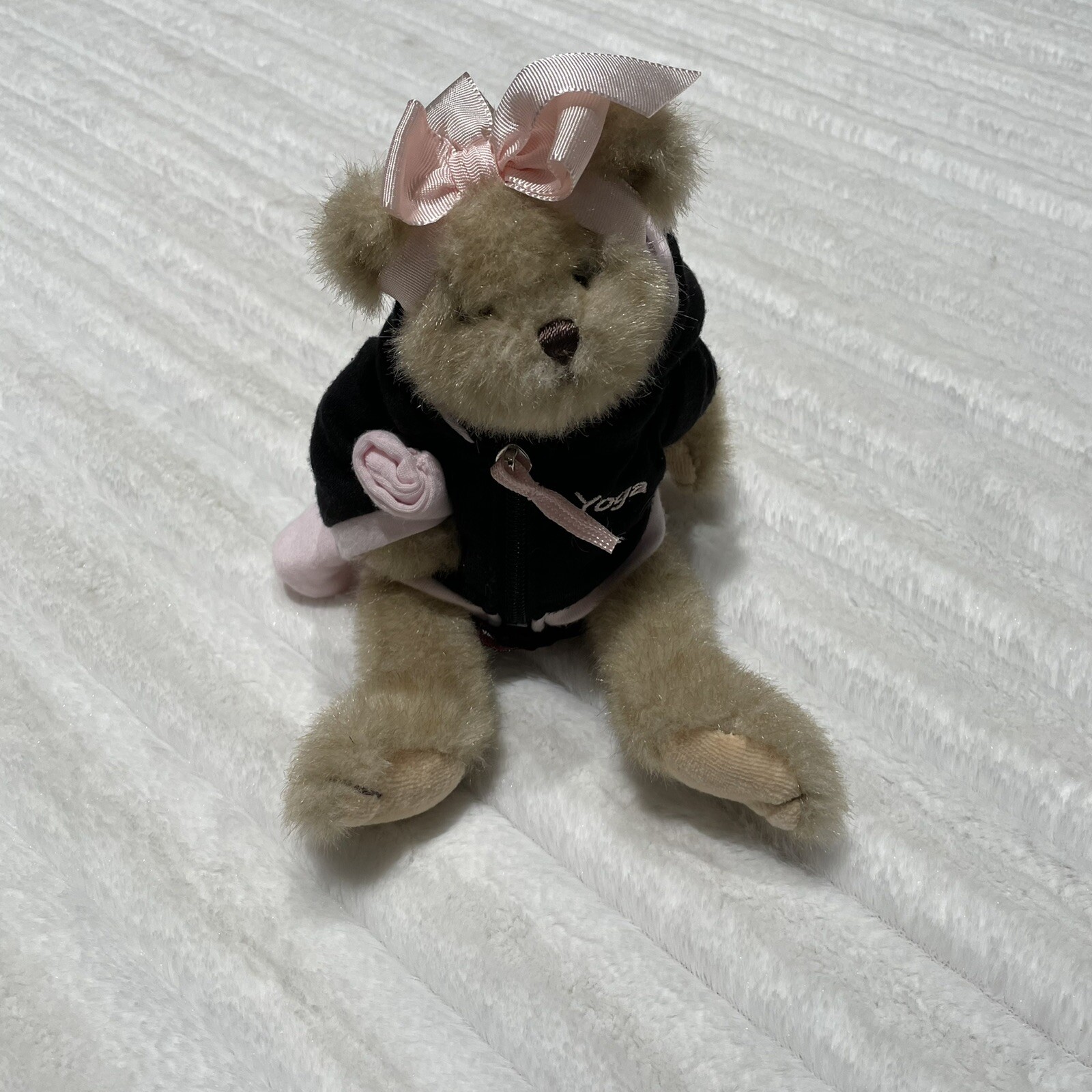 The Bearington Limited Collection Zoe Zen Collectible Series 11” YOGA Bear Plush