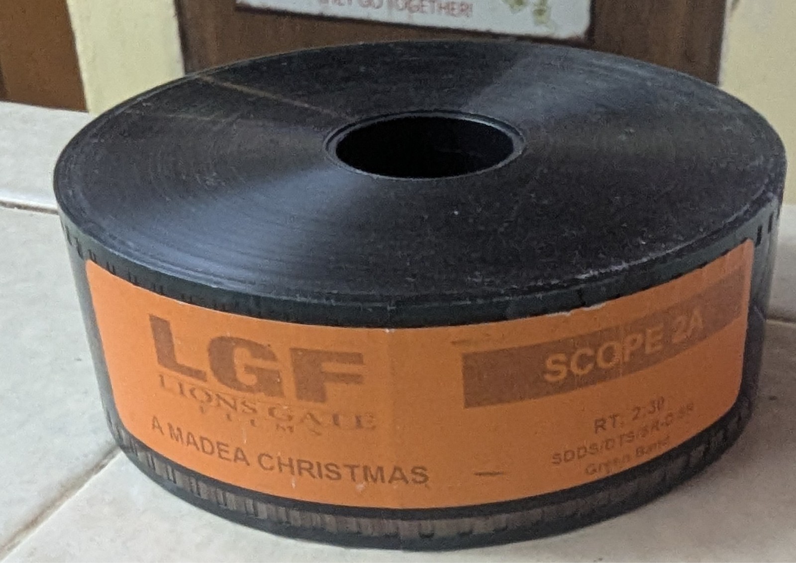 35 mm Film Spool Trailer of A Madeas Christmas,
